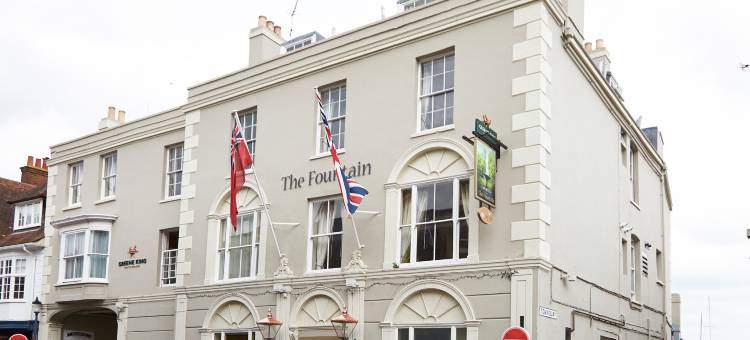 怀特岛温泉酒店 - 格林国王旅馆(Fountain Inn by Greene King Inns)图片