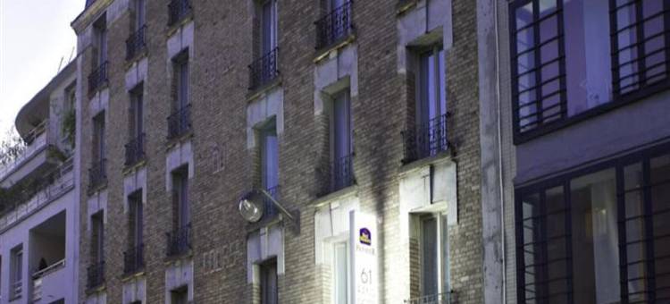 巴黎民族61号贝斯特韦斯特优质酒店(Best Western Plus 61 Paris Nation Hotel)图片