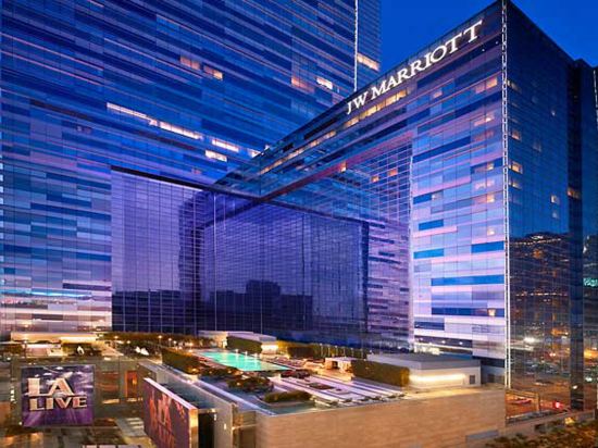 Hotels In Downtown Los Angeles Trip Jw Marriott Los Angeles L A Live