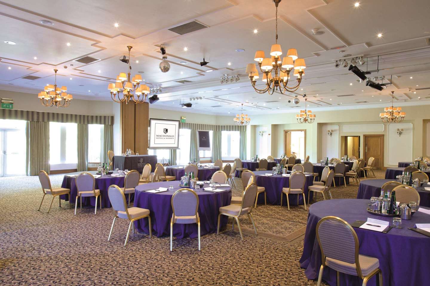 Macdonald Crutherland HouseOver view