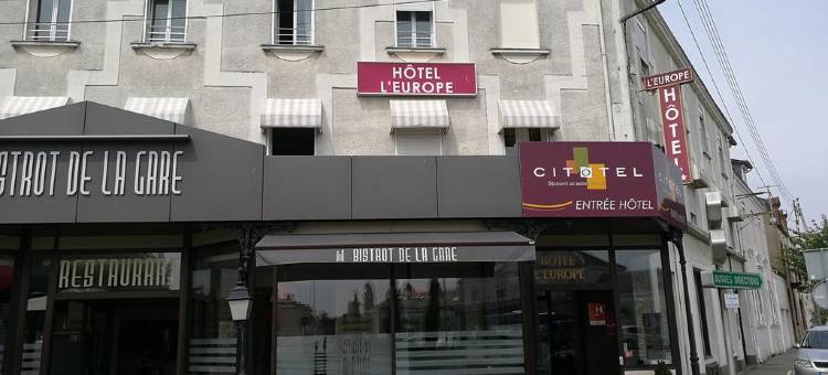 Cit'欧洲酒店(Cit'Hôtel l'Europe - Cholet Gare)图片