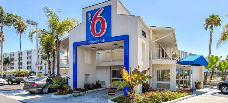 圣迭戈酒店圈6号汽车旅馆(Motel 6 San Diego, CA - Hotel Circle - Mission Valley)图片