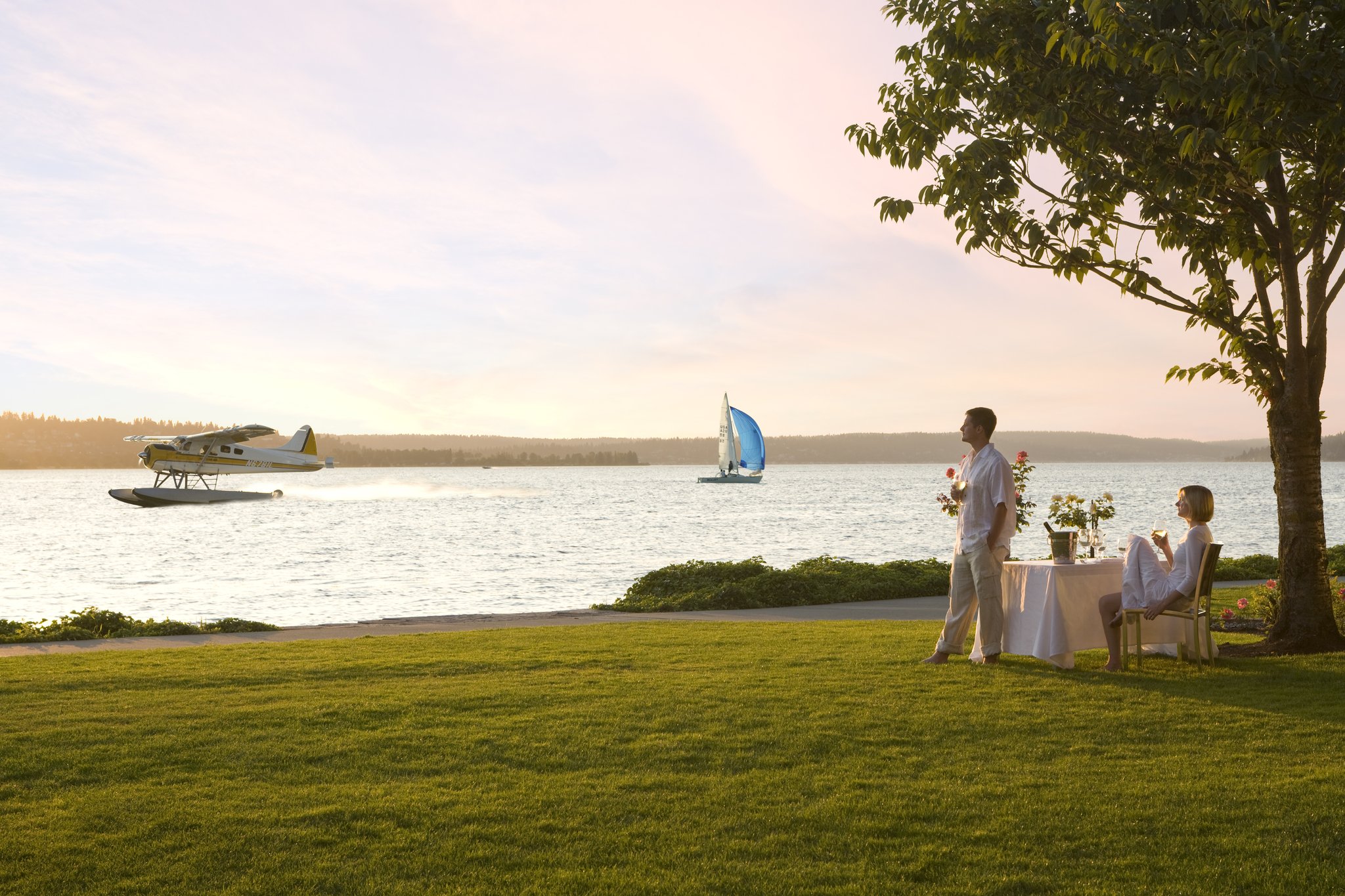 The Woodmark Hotel & Still Spa on Lake Washington Over view