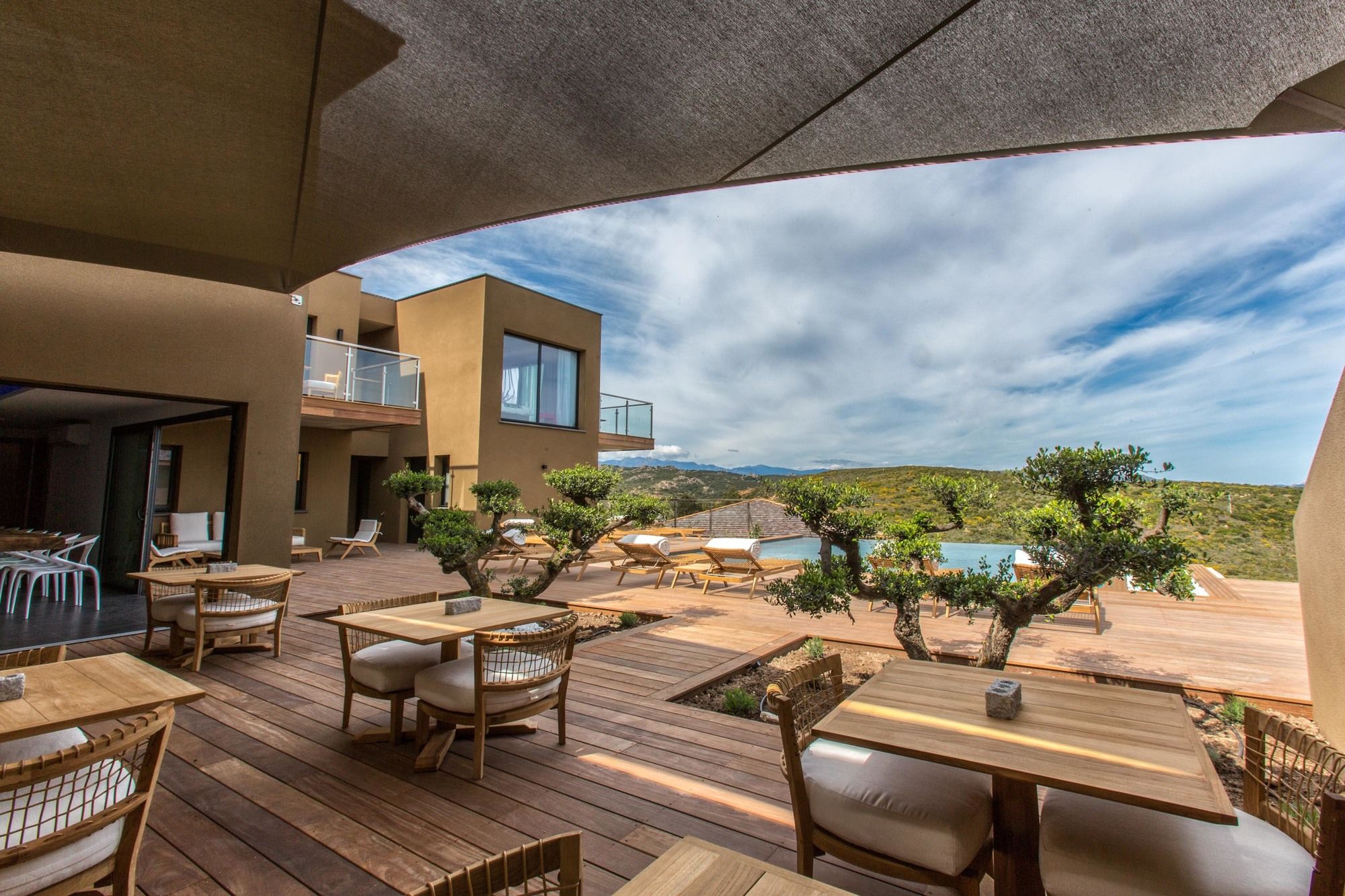 Hôtel Version Maquis Santa Manza Over view