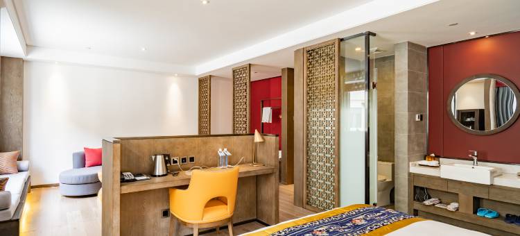 理县古尔沟温泉山庄图片