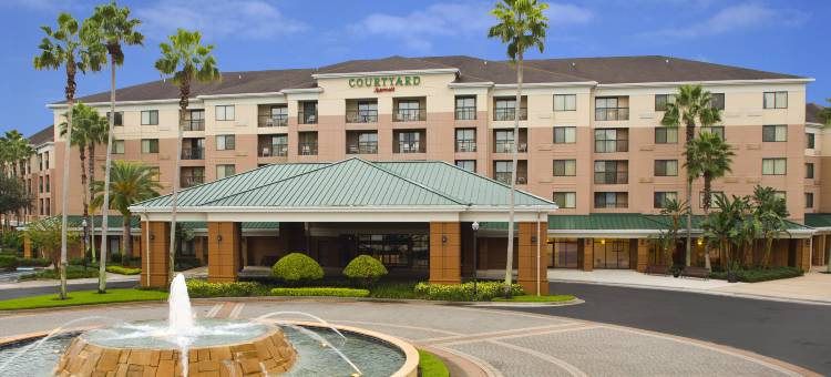 奥兰多布埃纳维斯塔湖万怡酒店-万豪村(Courtyard by Marriott Orlando Lake Buena Vista in The Marriott Village)图片
