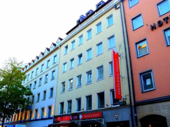 慕尼黑城中心赫爾維蒂亞酒店