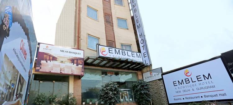 宏达朝克古尔冈标志酒店(Emblem Hotel Hero Honda Chowk Gurugram)图片