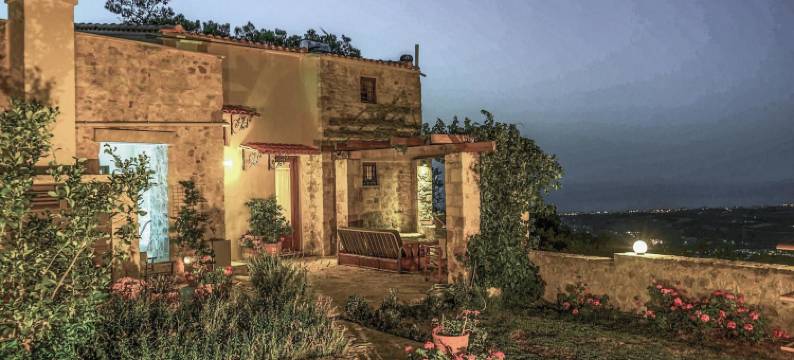 House with 2 Bedrooms in Rethymno, with Wonderful Sea View, Private Po图片