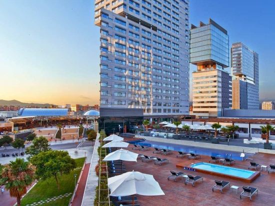 Barcelona Hilton Hotels Reservations Trip Hilton Diagonal Mar Barcelona