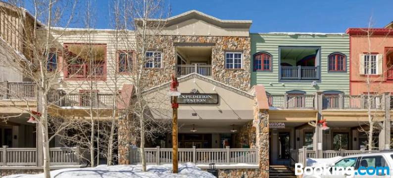 村庄/可步行到滑雪坡/温水游泳池 1 居共管公寓 - 雷艾温(Expedition Station 8613)图片