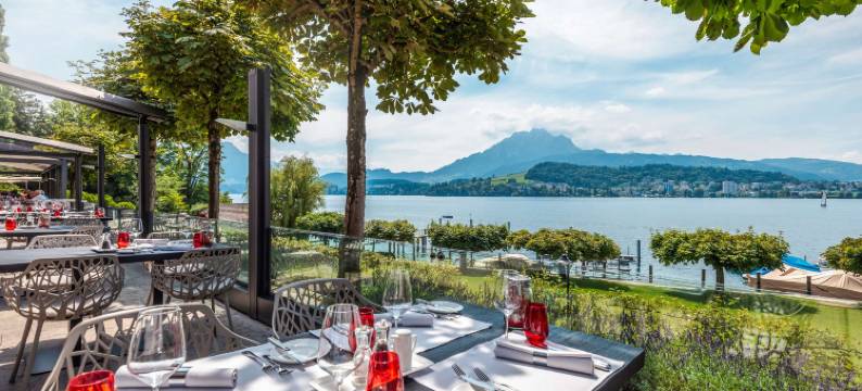 赫米蒂奇酒店(HERMITAGE Lake Lucerne - Beach Club & Lifestyle Hotel)图片