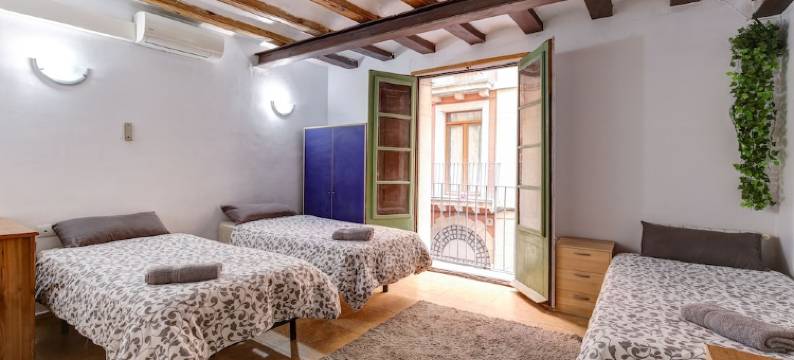 蒙特塞拉特兰布拉 9 人酒店(巴塞罗那)(9 Pax las Ramblas, Montserrat (Barcelona))图片