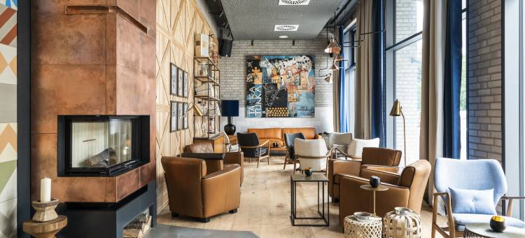 哥廷根市中心弗雷格酒店，设计酒店成员之一(FREIgeist Göttingen Innenstadt, A Member of Design Hotels)图片