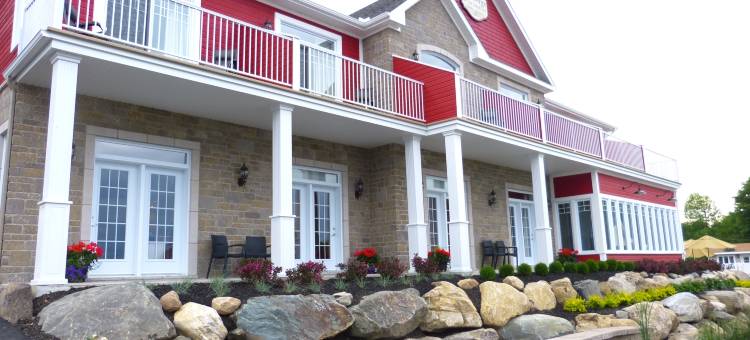 奥博格都迪拉克普兰温泉木屋酒店(Auberge du Lac Champlain, Hotel, Chalets ET Spa)图片