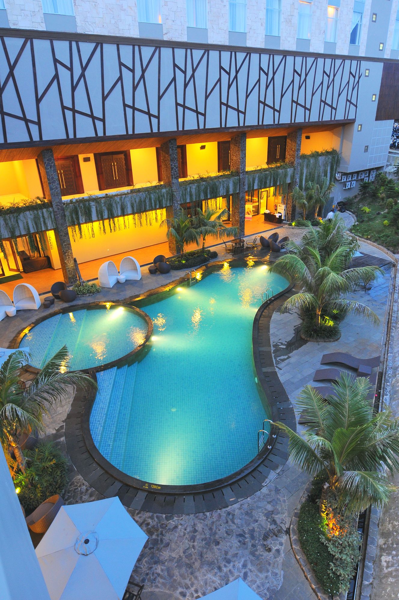Grand Tjokro Hotel BalikpapanOver view