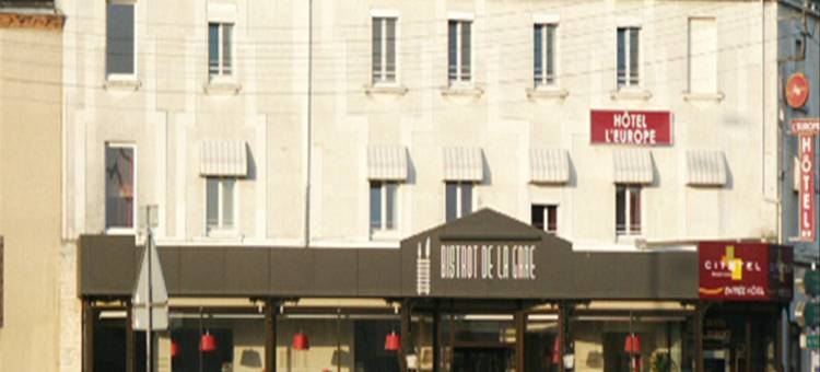Cit'欧洲酒店(Cit'Hôtel l'Europe - Cholet Gare)图片