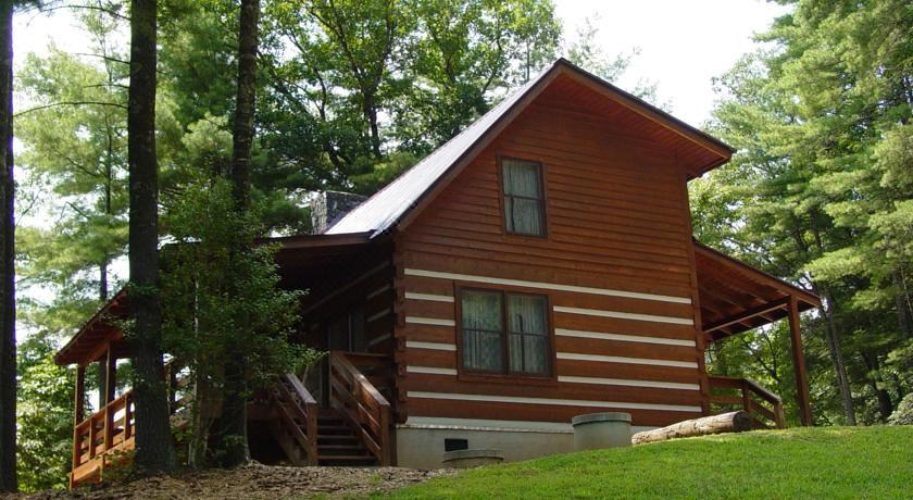 Serenity Ridge Secluded Log Cabin On Knoll Top Setting Near