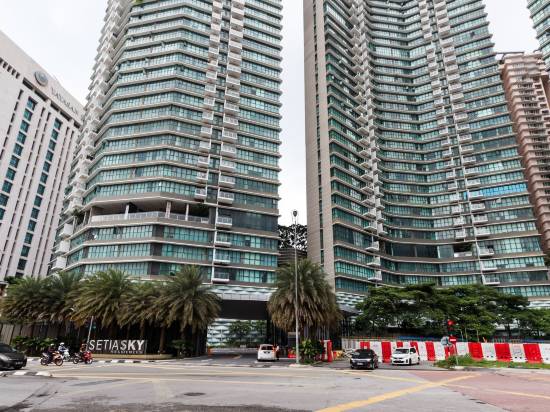 OYO 456塞蒂亞天空和吉隆坡塔景兩卧室公寓