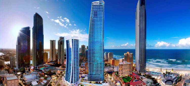 希尔顿冲浪者天堂公寓酒店(Hilton Surfers Paradise Residences)图片