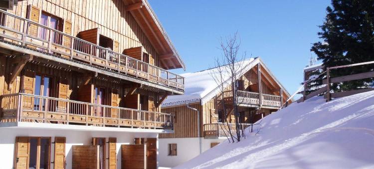 尼米亚莱斯小屋德斯米斯公寓式酒店(Résidence Goélia les Chalets des Cîmes)图片