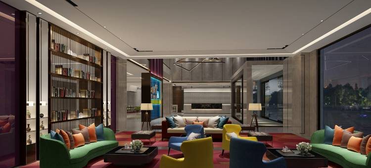 杭州萧山人民广场希尔顿欢朋酒店图片