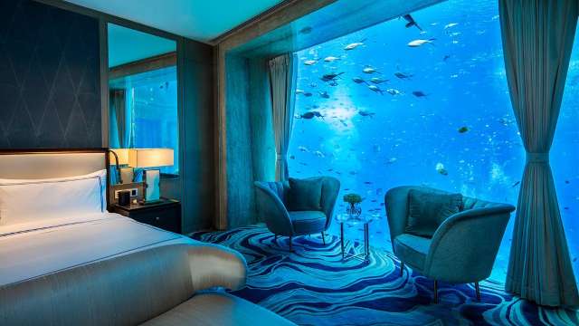 土豪速来：58888元/2晚  三亚亚特兰蒂斯酒店 尼普顿水底套房2晚度假套餐