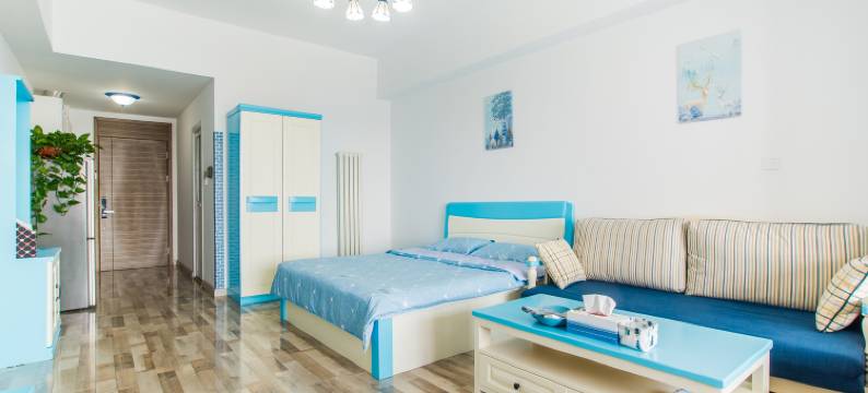 青岛海景房栈桥火车站中山路天主教堂-天蝎座公寓图片