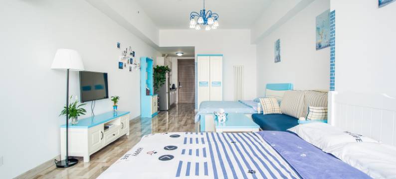 青岛海景房栈桥火车站中山路天主教堂-天蝎座公寓图片