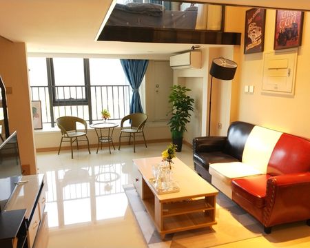 紫禁城民宿1时尚loft二床房