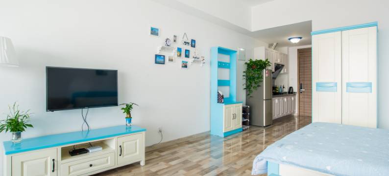 青岛海景房栈桥火车站中山路天主教堂-天蝎座公寓图片