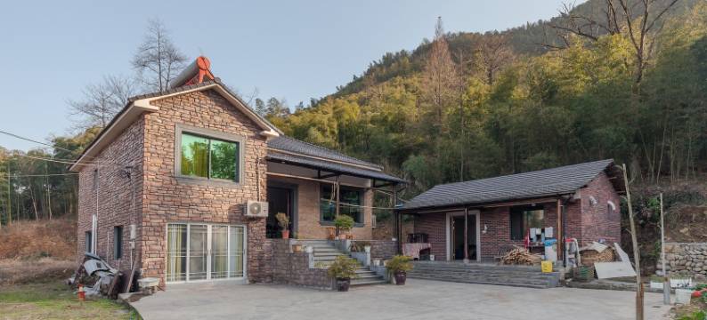 湖州安吉竹海深处的独栋别墅图片