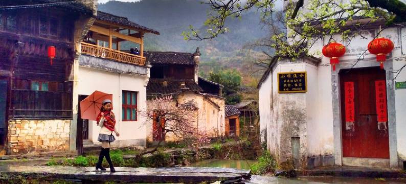 婺源庆源溪枫客栈图片