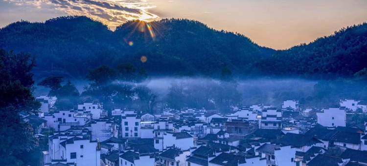 婺源石城古道山庄图片