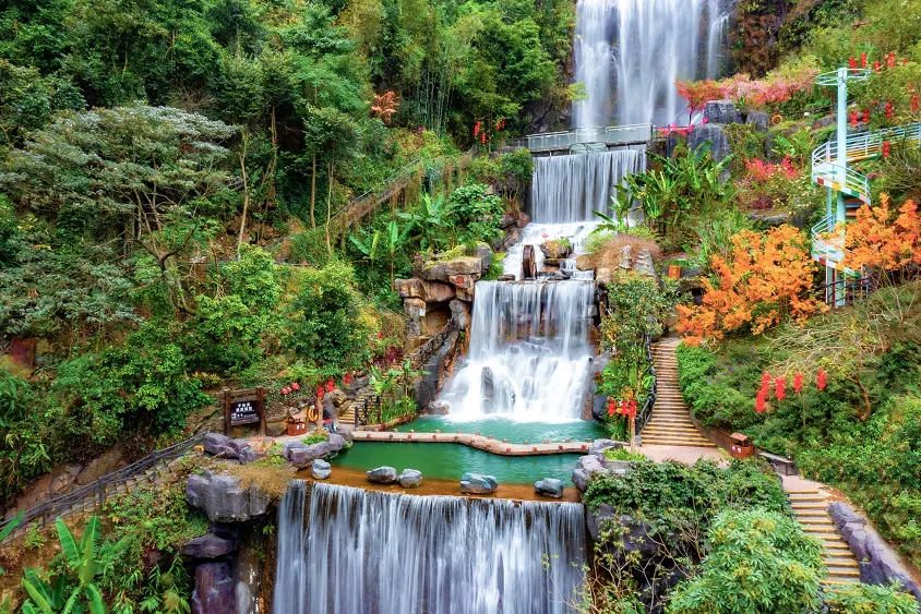 筆架山九重飛瀑 