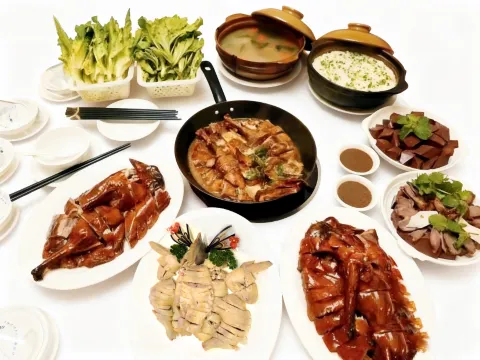 松濤居荔枝柴燒鵝宴(每席1隻)