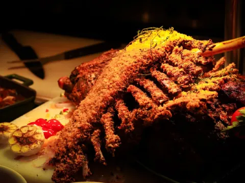 酒店海鮮自助晚餐