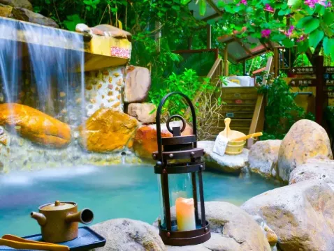 惠州3天團·《主題温泉+星級酒店》南崑山雲頂温泉威士忌酒店(獨立温泉泡池房)+國際品牌~惠州翡翠山華美達酒店