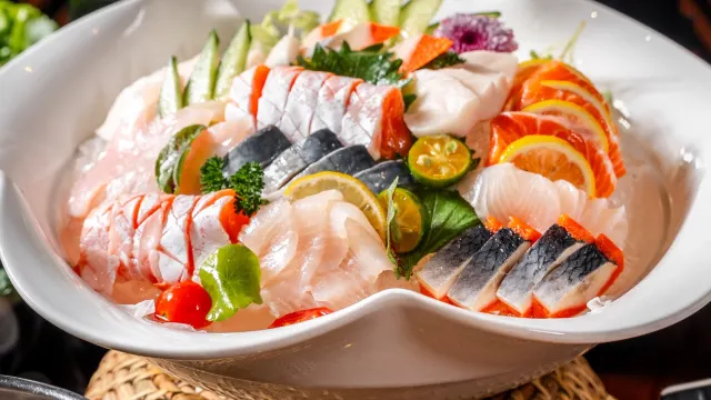 酒店海鮮自助晚餐