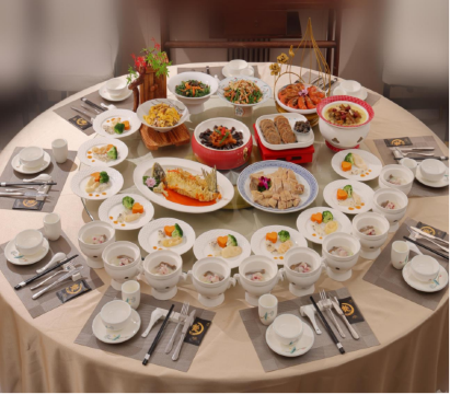 沉魚落雁乾坤豬肚包魚翅宴