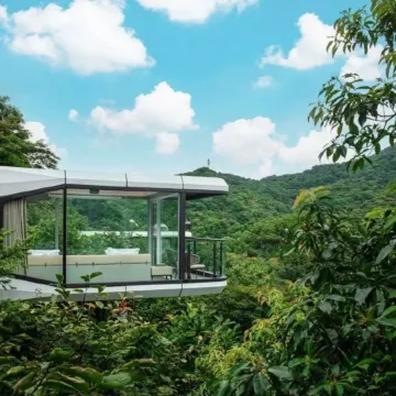 廣州2天團·《森系山谷秘境》 保證入住山谷度假森系網紅酒店~雲頂懸居美墅觀景露台房(一房一廳)