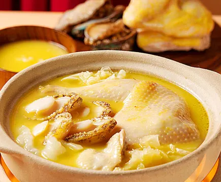 海陸雙珍滋補鮑魚花膠雞宴