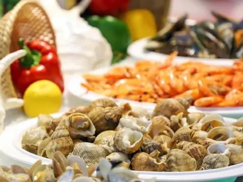 酒店海鮮自助晚餐