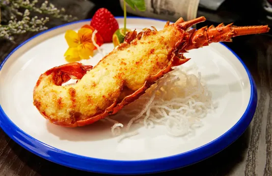 (位上)招牌花膠蟹黃翅湯+(位上)芝士焗青龍宴