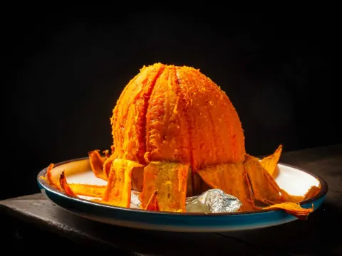 招牌非遺名菜海沙雞+首創網紅焗南瓜宴