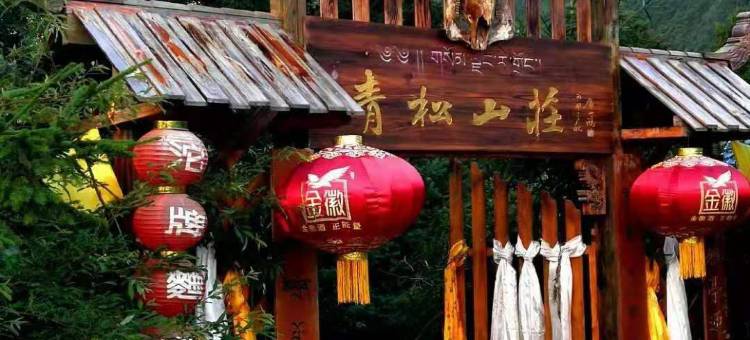 拉尕山青松山庄图片