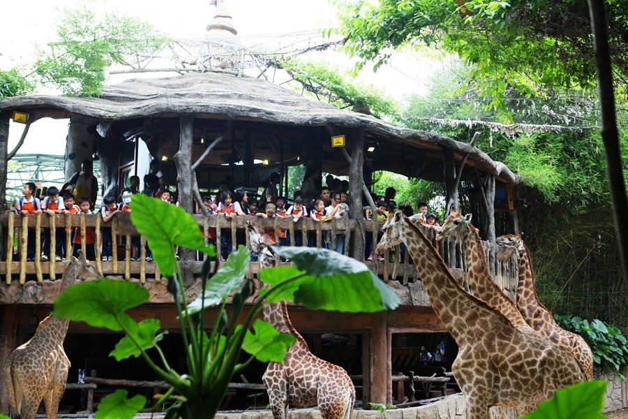 佛山顺德长鹿度假村   长鹿旅游休博园   2人/4人早餐 无限次温泉