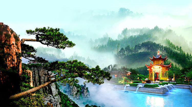 黄山风景区 南屏 碧山 阳产土楼4日3晚私家团 在黄山山麓 享暖心温泉 一览黄山云海雾凇胜景 三探徽州水墨风情 黄山温泉 酒店 升级42平米望泉楼豪华房 私享人文体验 非遗制墨 年俗 打食桃 风味徽州餐