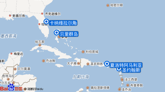 加勒比海航线