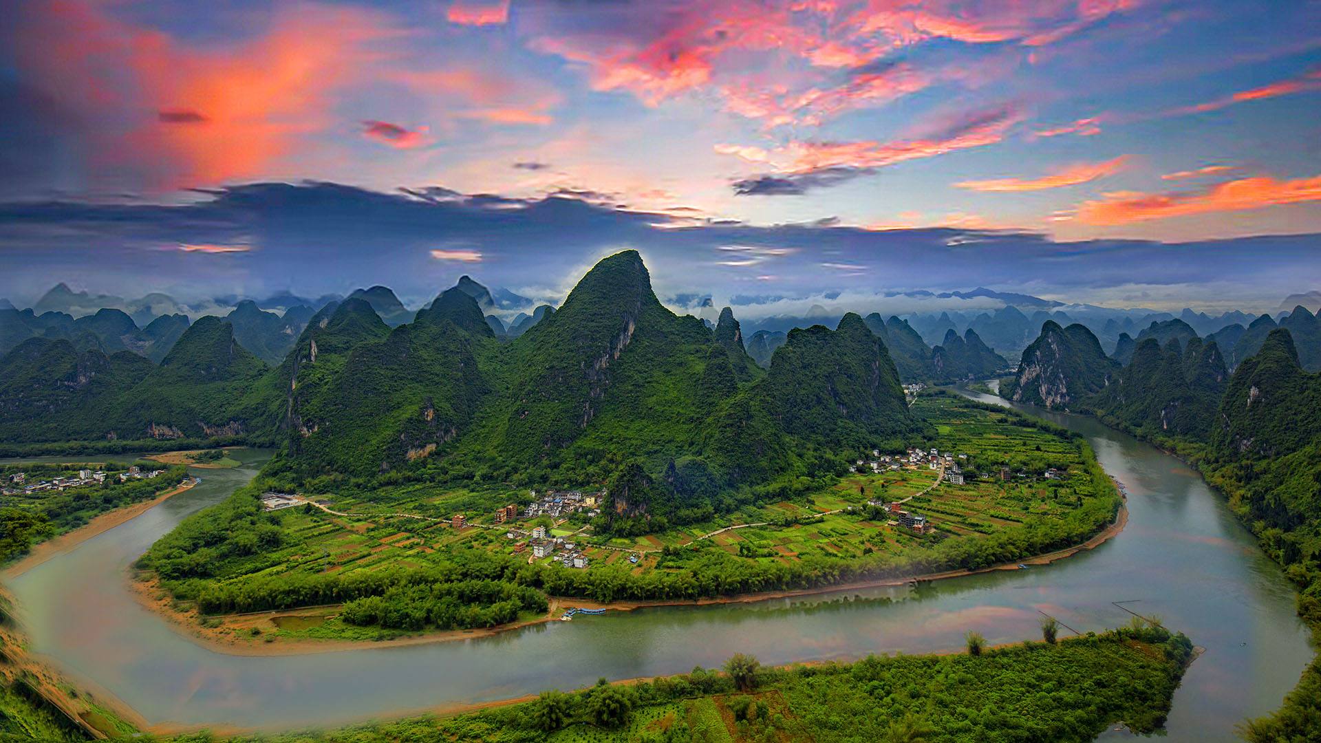 广西柳州凤凰河高尔夫球场